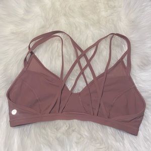 Lululemon strappy sports bra 10